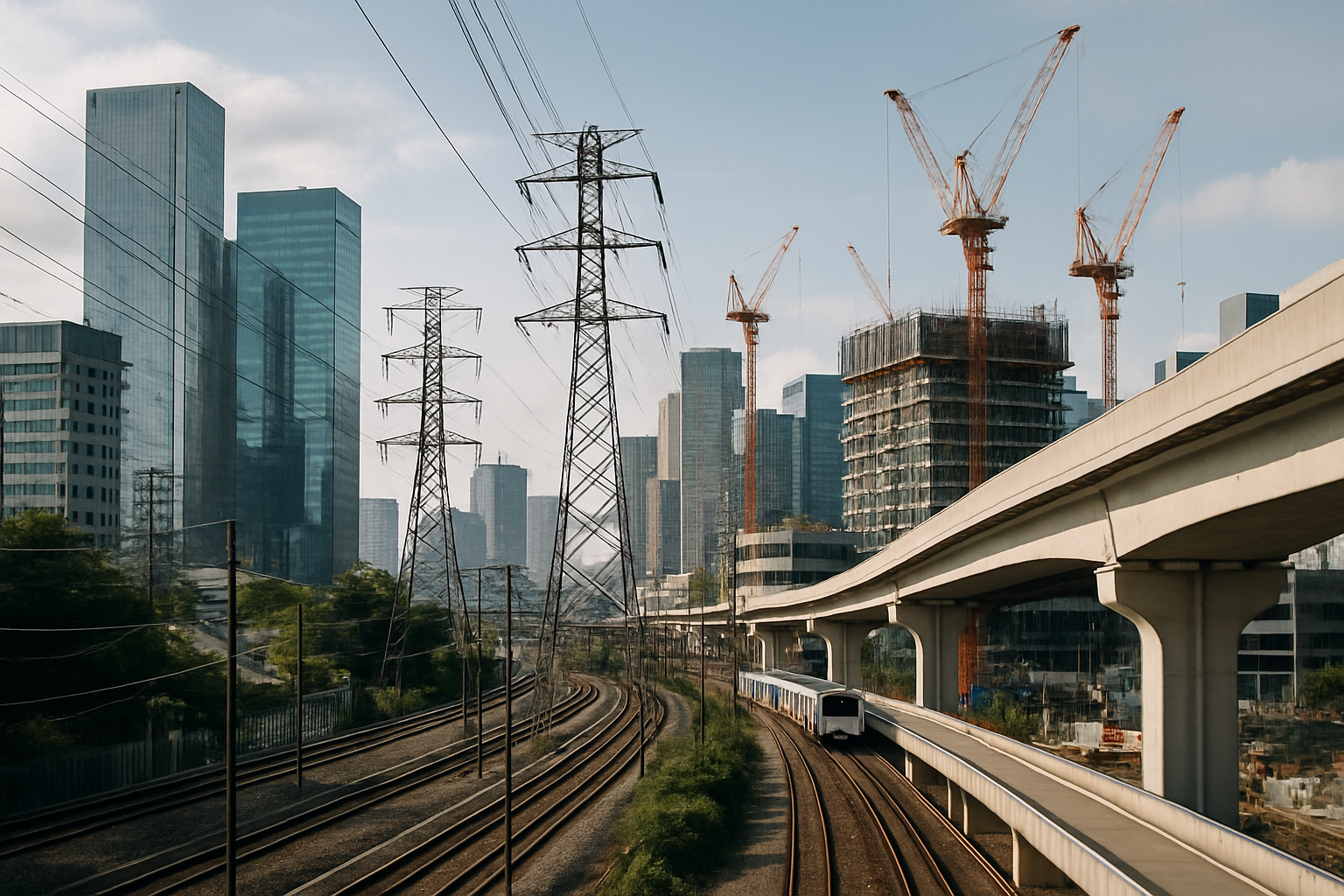 Reti di trasporto ed energia in un contesto urbano con cantieri infrastrutturali